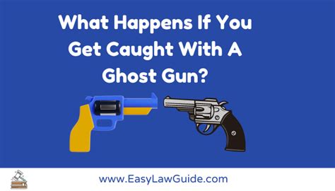 If the gun is not legal for you to own or youre doing something illegal, well then you could be charged with the appropriate crime. . What happens if you get caught with a ghost gun in michigan